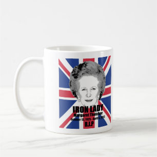 Tasse de café de Dame de fer de Margaret Thatcher