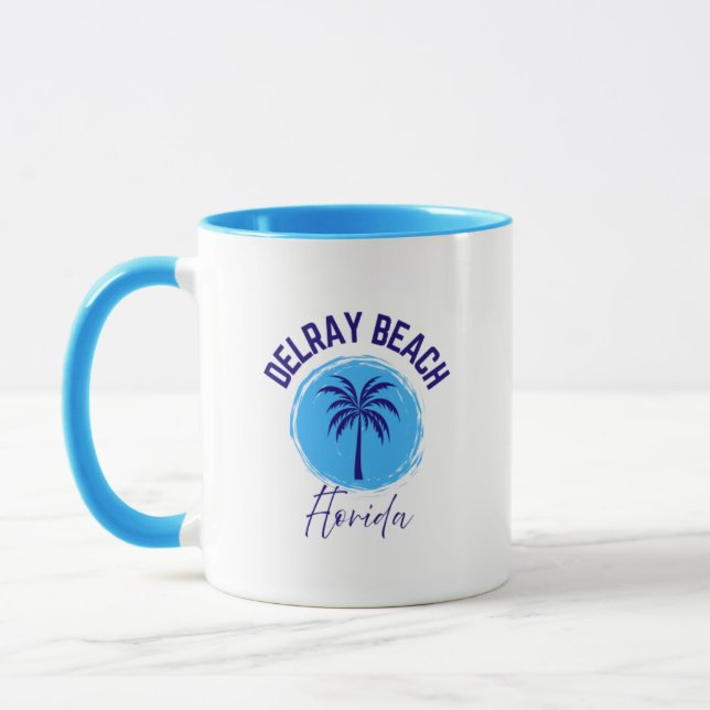 Tasse de café de Delray Beach Floride (Gauche)