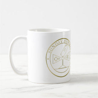Tasse de café de dîner de dimanche