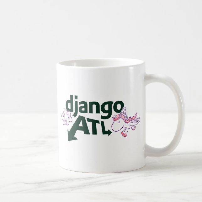 Tasse de café de DjangoATL (Droite)