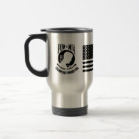 Tasse de café de DRAPEAU de POWMIA Etats-Unis