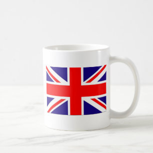 Tasse de café de drapeau du Royaume-Uni