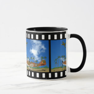 Tasse de café de fan de cinéma de guerre
