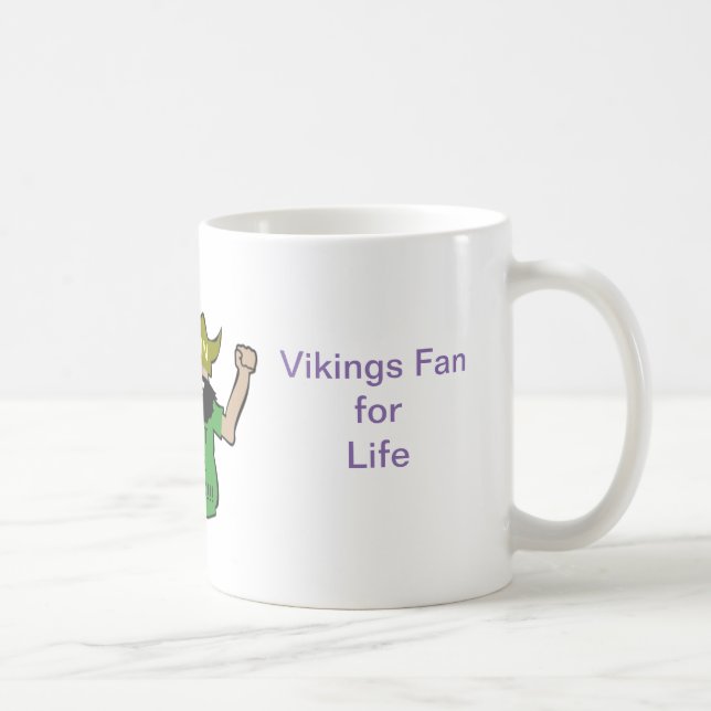 Tasse de café de fan de Vikings (Droite)