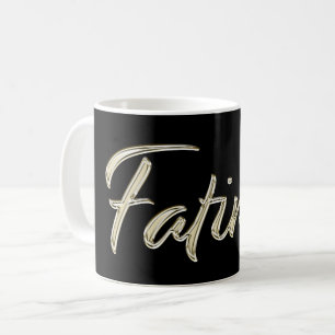 Tasse de café de Fatima white gold