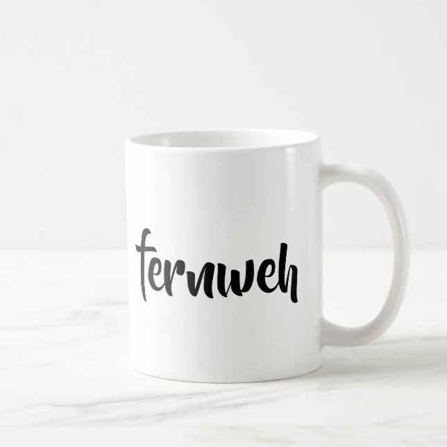 tasse de café de fernweh (Droite)