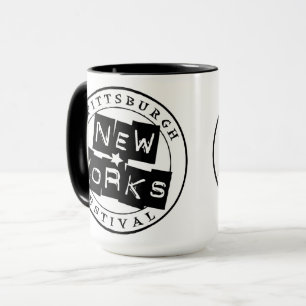 Tasse de café de festival de travaux récents de
