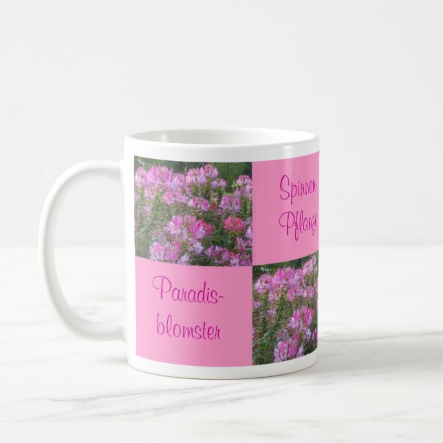 Tasse de café de fleur d'araignée (Gauche)
