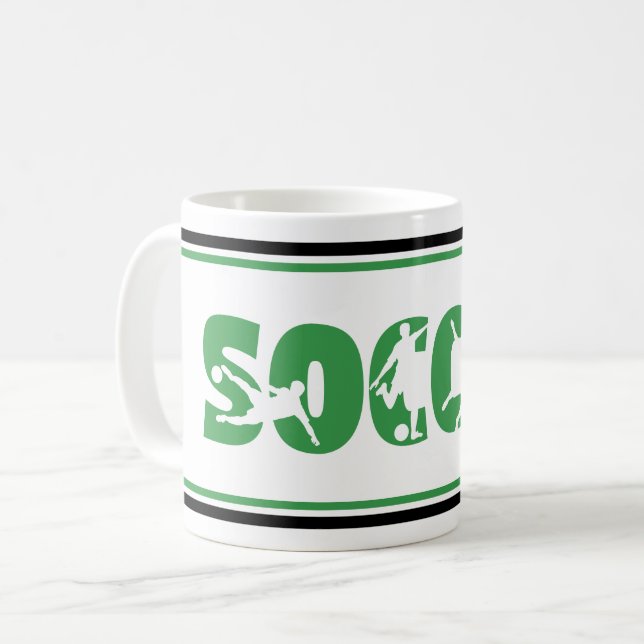 Tasse de café de football (Devant gauche)