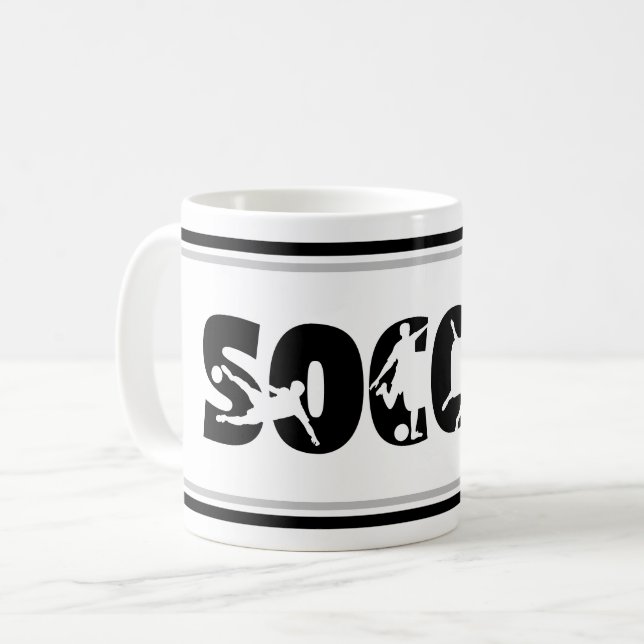 Tasse de café de football (Devant gauche)