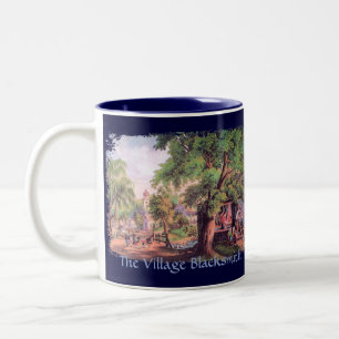 Tasse de café de forgeron de village
