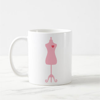Tasse de café de forme de robe