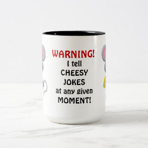 Tasse de café de fromage de joker