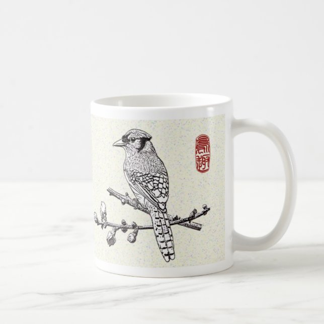 Tasse de café de geai bleu (Droite)