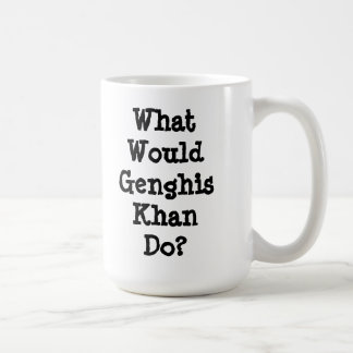 Tasse de café de Genghis Khan