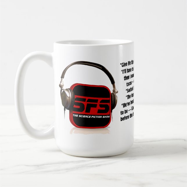 Tasse de café de glossaire de MySciFiShow (Gauche)
