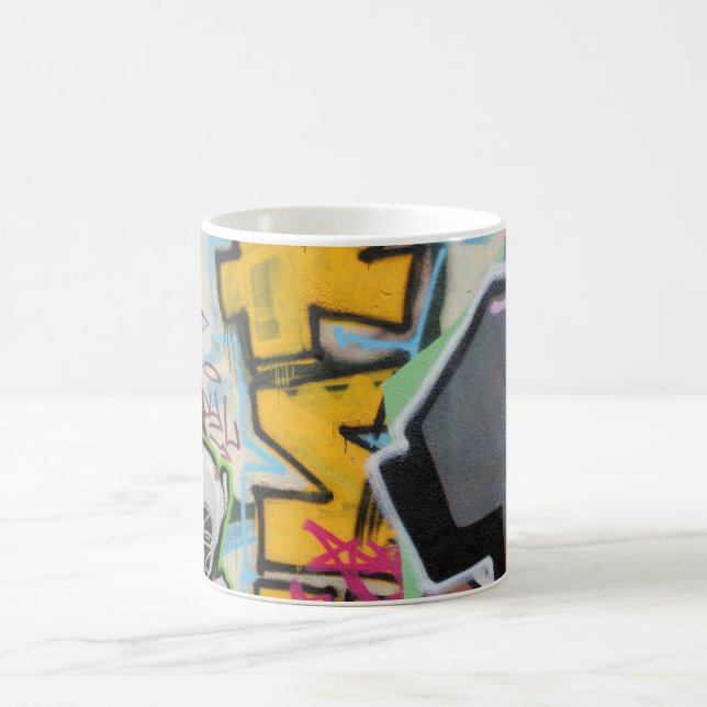 Tasse de café de graffitis (Centre)