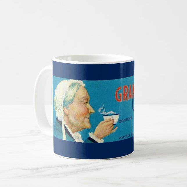 Tasse de café de grand-mère (Devant gauche)