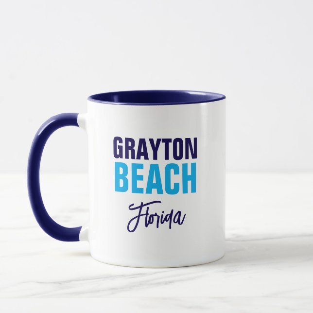 Tasse de café de Grayton Beach Floride (Gauche)