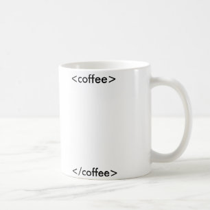 Tasse de café de HTML