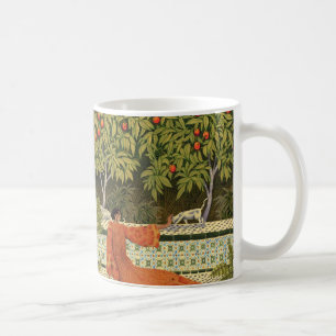 Tasse de café de jardin artistique Sérénité médite