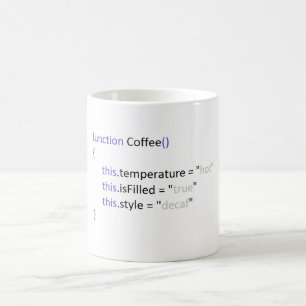 Tasse de café de Javascript