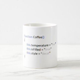 Tasse de café de Javascript