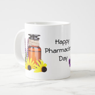 Tasse de café de jour de pharmacien avec la