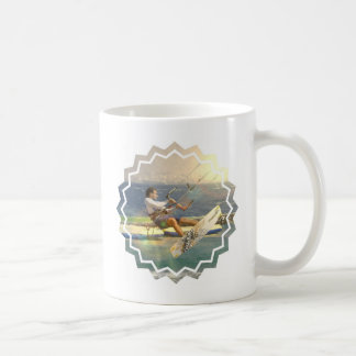 Tasse de café de kitesurf