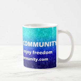 Tasse de café de la Communauté de Linux Distro