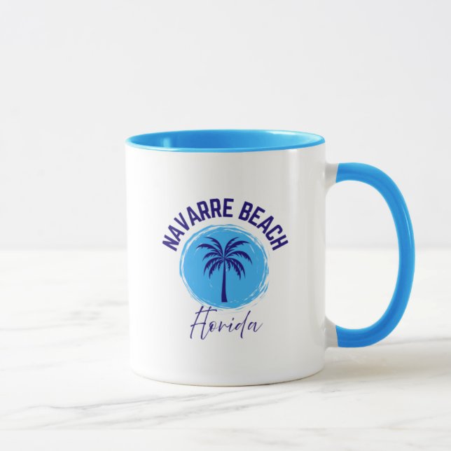 Tasse de café de la plage de Navarre Floride (Droite)