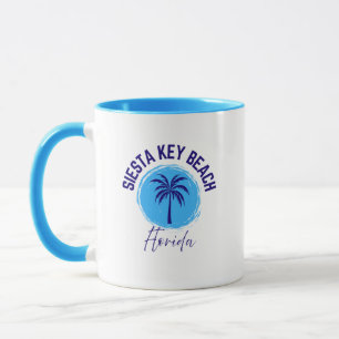 Tasse de café de la plage de Siesta Key Floride
