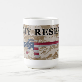 Tasse de café de la réserve militaire M16 Tan