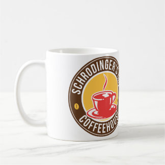 Tasse de café de la tasse de Schrodinger