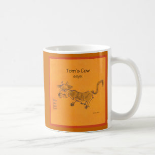 Tasse de café de la vache de Tom