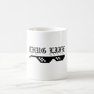 Tasse de café de la vie de voyou