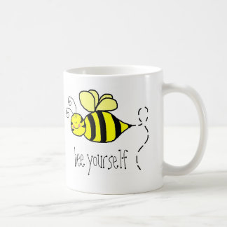 Tasse de café de l'abeille vous-même