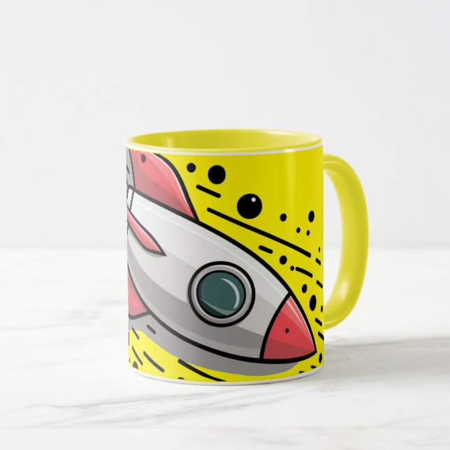 tasse de café de l'espace (Devant droit)