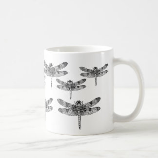 Tasse de café de libellule