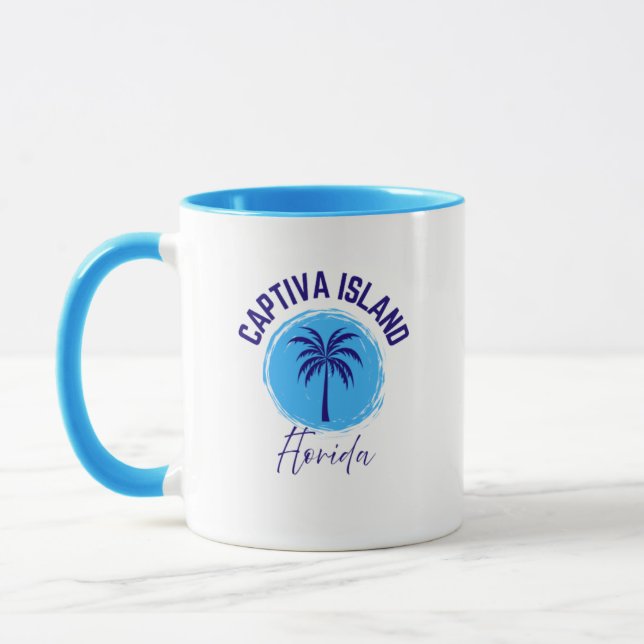 Tasse de café de l'île Captiva Floride (Gauche)