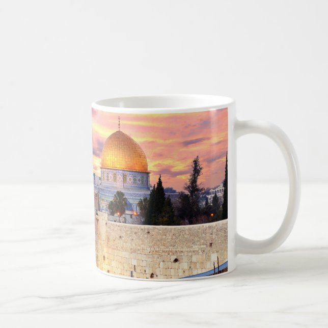 Tasse de café de l'Israël Jérusalem (Droite)