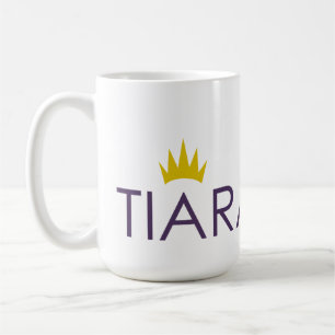 Tasse de café de logo de diadème
