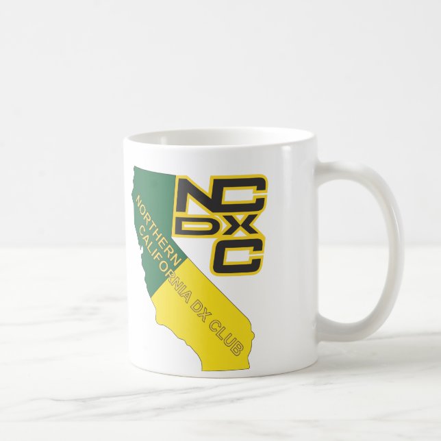 Tasse de café de logo de NCDXC (Droite)