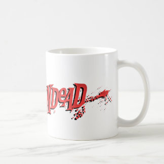 Tasse de café de logo d'éclaboussure "de vampires
