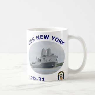 Tasse de café de LPD 21 USS New York
