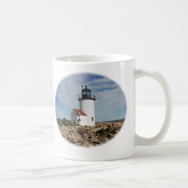 Tasse de café de lumière d'île de chèvre (Droite)