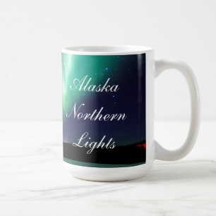 TASSE DE CAFÉ DE LUMIÈRES DU NORD DE L'ALASKA
