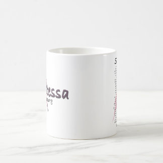 Tasse de café de luxe de Tessa d'équipe