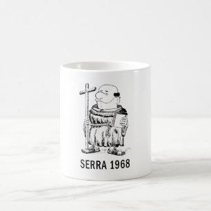 Tasse de café de lycée de Serra de genévrier 1968