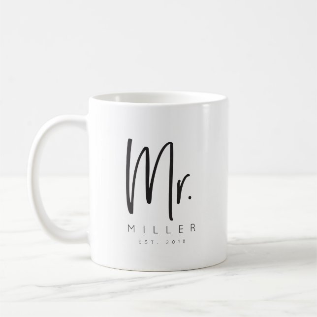 Tasse de café de M. Established Custom (Gauche)